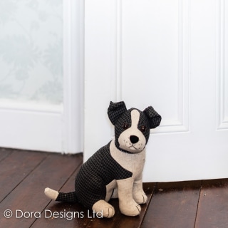 Jett the Collie Dog Doorstop by Dora Designs