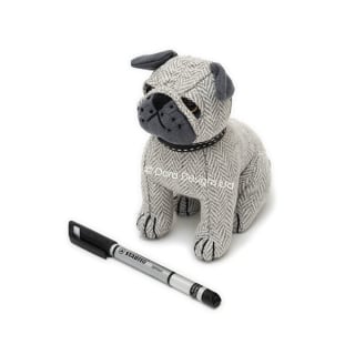 Prudence Pug Junior Paperweight by Dora Designs