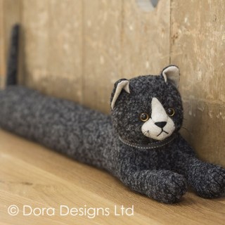 Pepe Cat Senior Draught Excluder by Dora Designs