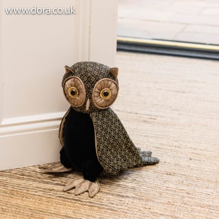 Lord Oliver Wise Owl Doorstop by Dora Designs