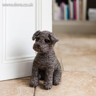 Murphy Border Terrier Dog Doorstop by Dora Designs