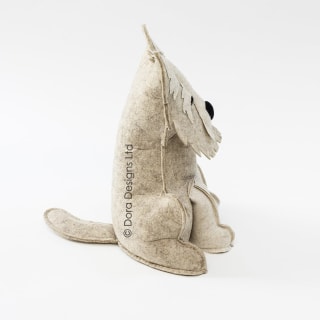 Lewis the Westie Doorstop by Dora Designs