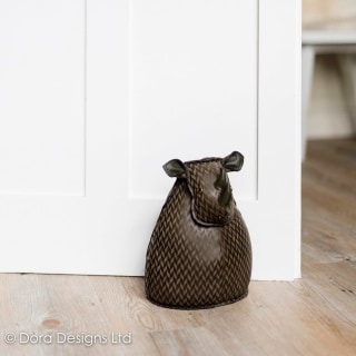 Reginald Rhino Doorstop by Dora Designs