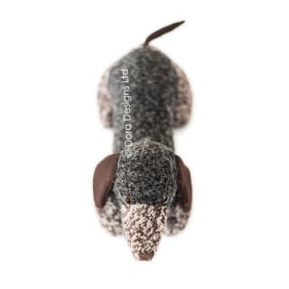 Weenie Dachshund Doorstop by Dora Designs