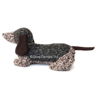 Weenie Dachshund Doorstop by Dora Designs