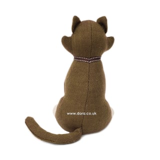 Americano Cute Cat Doorstop by Dora Designs