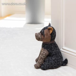 Teddy Terrier weighted Doorstop By Dora Designs