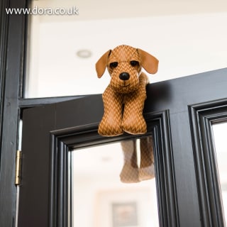 Labrador Door Muffler by Dora Designs