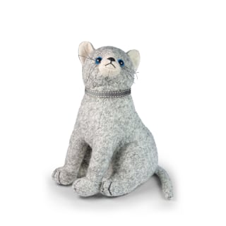 Pursia Cat Doorstop by Dora Designs