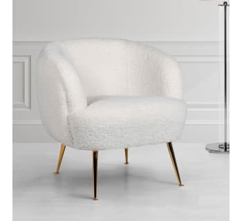 gold club chair