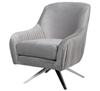 Light grey swivel chair clearance
