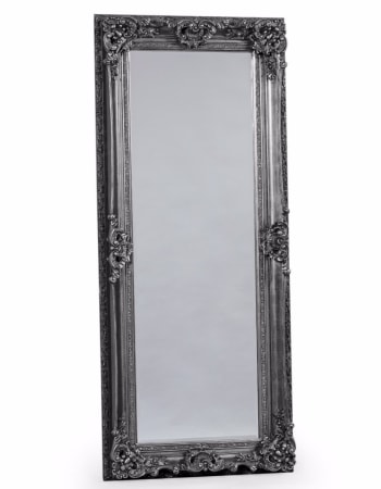 Antique Silver Tall Regal Mirror