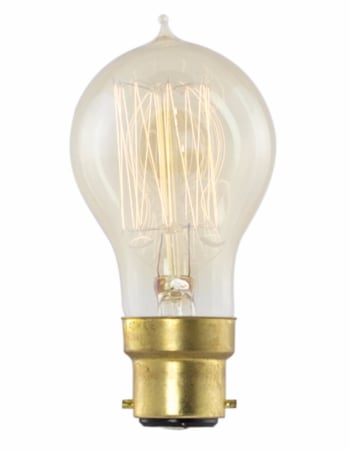 Retro Round Globe Bulb (B22 40w)