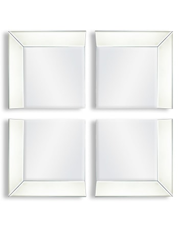 Venetian 4 Corner Piece Mirror Set