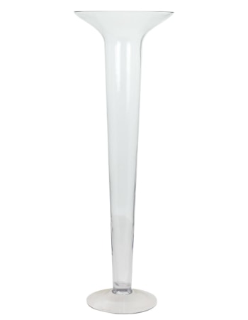 Extra Large Glass Stem Vase