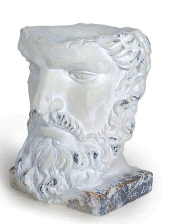 Tall Rustic Stone Effect Classical Face Planter