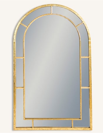 Antique Gold Medium Arch Window Mirror (to be bought in qtys of 2)