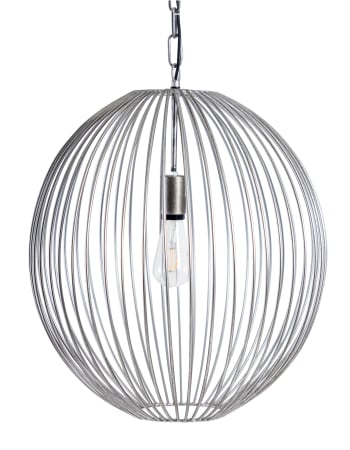 Steel Extra Large Wire Sphere Ceiling Pendant