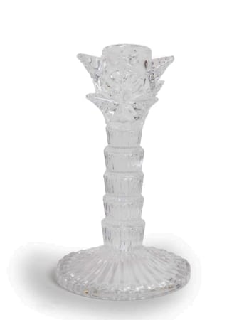 Tropical Glass Candlestick (to be bought in qtys of 4)