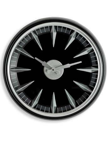 Black & Silver California Wall Clock