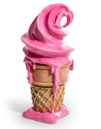 Large Decorative Ice Cream Ornament