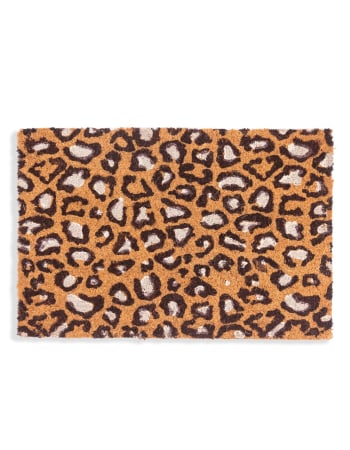 Leopard Print Doormat