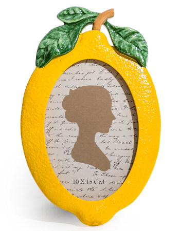 Lemon Photo Frame 4x6"