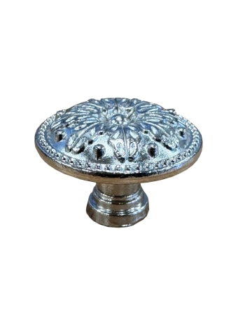 Decorative Silver Drawer/Cabinet Knob