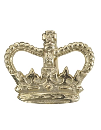 Brass Royal Crown Door Knocker