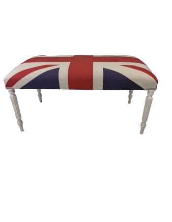 Union Jack Deep Bench - Hand Made in the UK