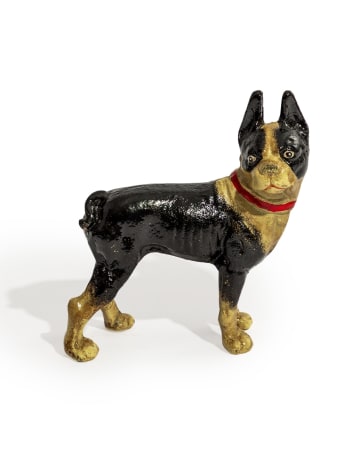 Cast Iron Boston Terrier Door Stop