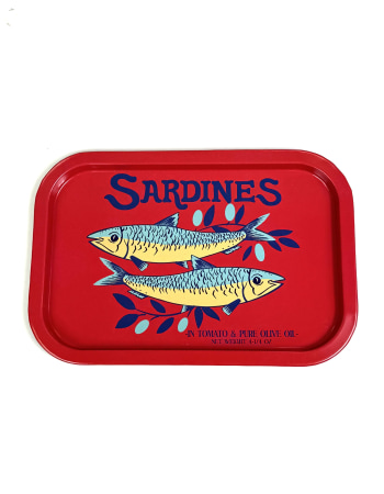 Retro "Sardines Tin" Serving Tray (to be bought in qtys of 2)