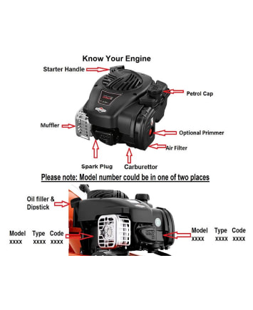 Filtre à air BRIGGS & STRATTON 550Eséries - 575EXséries