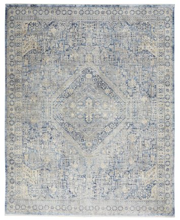 LUW02 BLUE/IVORY