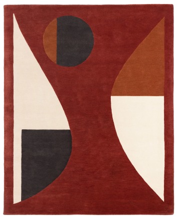 RAMA-14 RED MULTI 2.20m x 1.80m