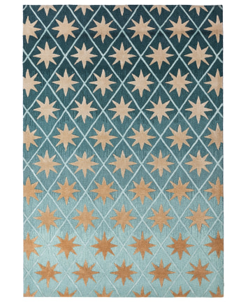 STARS RUG BLUE 2.40m x 1.70m