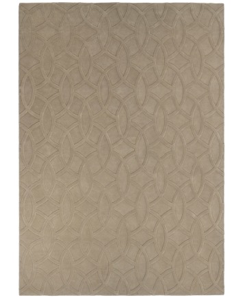 CIRCLES ECRU 3.50m x 2.74m