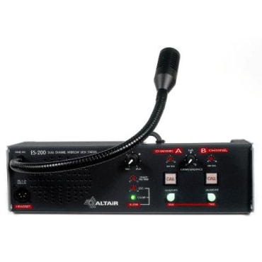 Altair 5008 ES200 Intercom Remote Station Desk Mounting - 2ch