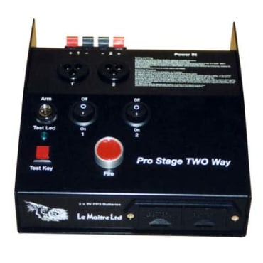  Le Maitre 1111 ProStage 2 Way Pyro Controller Stage Electrics