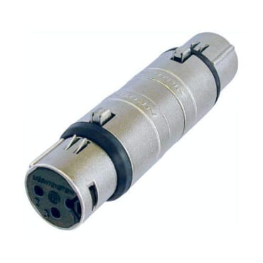 Neutrik NA3FF XLR 3pin Socket to XLR 3pin Socket Adaptor