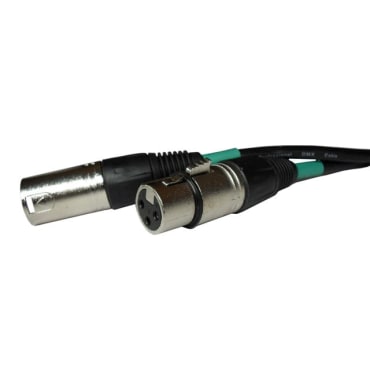 Chauvet DMX3P10FT DJ DMX 3pin Cable + XLR 3pin Plug & Socket - 3m