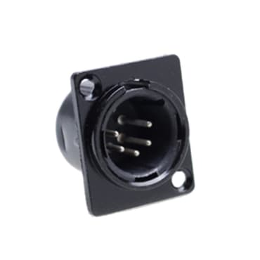 Admiral Staging COXAZ558 5x XLR Connectors 5pin Panel Plug- buy now with confidence from Stage Electrics