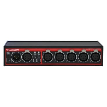Swisson XSR-5B DMX/RDM Splitter Box 5-Pin XLR 5 Outputs