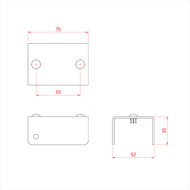 Doughty T77600 EasyDeck Module Joint Channel Diagram Stage Electrics
