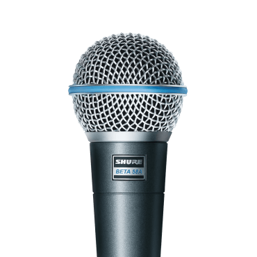 Shure BETA 58A  Dynamic Supercardioid Microphone Stage Electrics