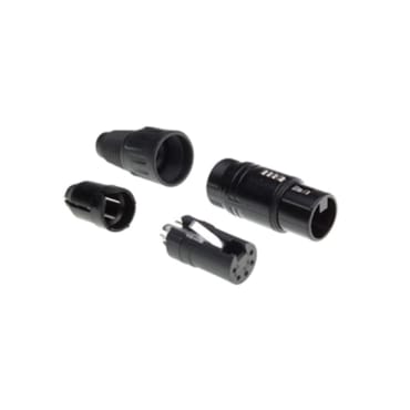 COXAZ554  XLR Connectors 5 Pin Cable Mounting Socket 