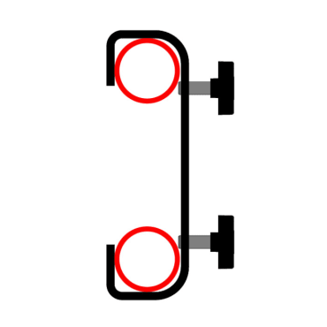 Doughty T20500 Double-Ended Hook Clamp Stage Electrics