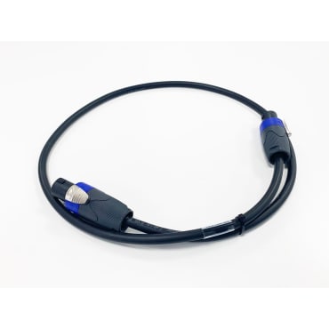 StageCable  Speakon 4core Speaker Cable + Metal NL4 Sockets - 10m