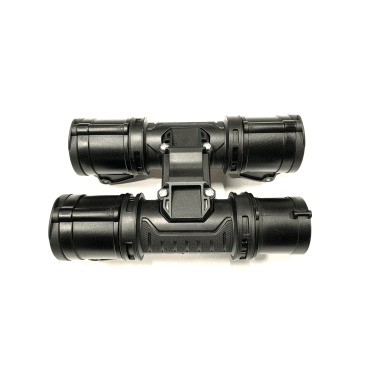 PCE 94327000 16A 230V 3 Pin H-Connect 3way Splitter IP44 - Black