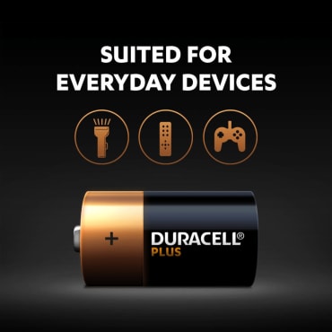 Duracell MN-1400B2PLUS 2 x "C" Plus Batteries - 1.5V